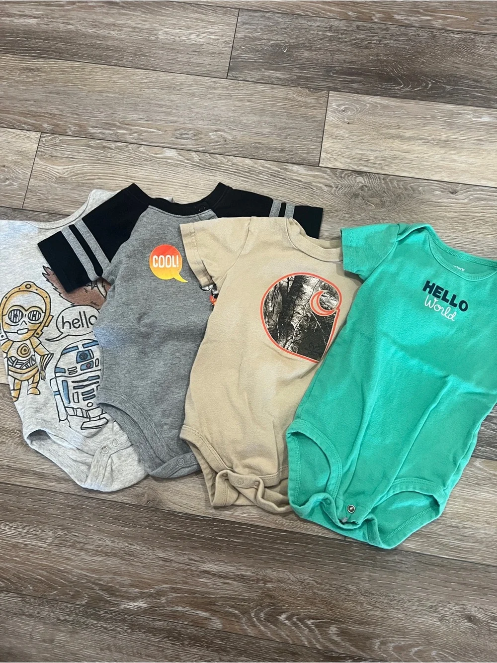 Bundle baby boy bodysuits